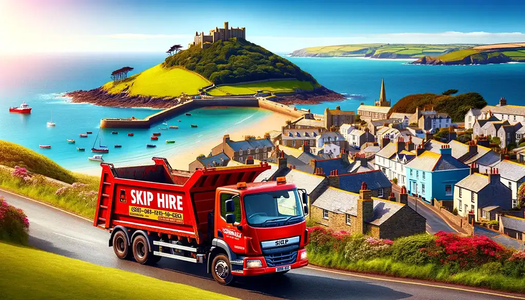 cornwall skip hire and landmarks